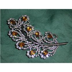 Very Large  Rhinestone Pin #1475578