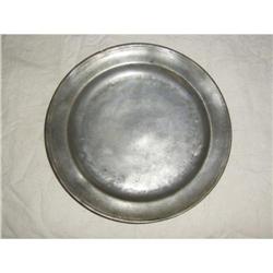 pewter plate from the 19th century #1475584