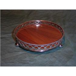 Silver Wine Bottle Coaster #1475587