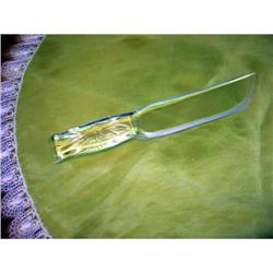 Antique Glass Fruit Knife by Dur-X #1475748