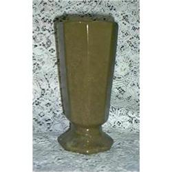 Pottery Vase Matte Green #1475861