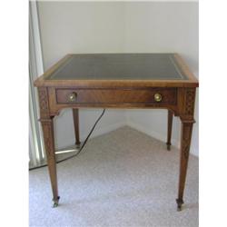 Vintage Mahogany Leather Top Heritage Side #1487822