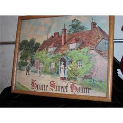 Painting on Silk Home Sweet Home  #1487824