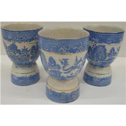 Set Of Three Egg Cups #1487832