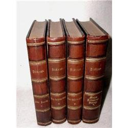 Complete Set Dickens Leather Bound  19th #1487834