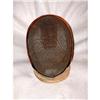 Image 1 : Fencing Mask Leather Trimmed C.1920-30 #1487840