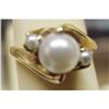 Image 1 : LOVELY 10k GOLD PEARL  RING #1487964