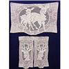 Image 1 : FABULUS FILET LACE CHAIR SET #1487992