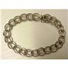 Image 1 : 40's Sterling Silver Charm BRACELET #1488020