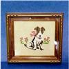 Image 1 : Framed Needlework Picture  #1488034