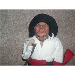 Ravca  French Peasant Doll Man w/black hat #1488168