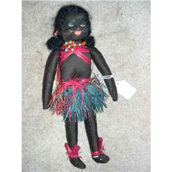 Black Native Cloth Doll  #1488196