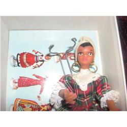 Black Haiti Dance Partner  Flagg Doll #1488202