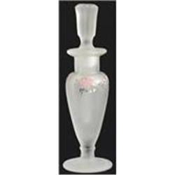 New Martinsville Satin Glass Perfume Bottle 2 #1488354