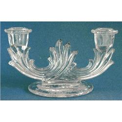 Fostoria Chintz Baroque Etched Candelabrum #1488415