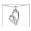 Image 1 : FRENCH DESIGNERS PLATINUM DIAMOND HEART #1511052