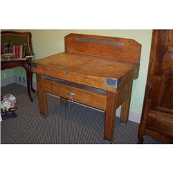 French Butcher Block c.1900 #1511142