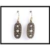 Image 1 : Fine Antique Style Dangle Earrings #1511407