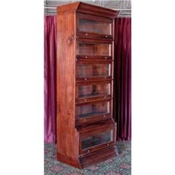 STACK ANTIQUE LIBRARY LAWYER BARRISTER BOOKCASE#1511751