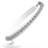 Image 2 : 7 ctw Diamond Designer Bracelet 18K White Gold - REF-550G6W