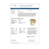 Image 4 : 5.61 ctw Canary Citrine & Diamond Ring 18K Yellow Gold - REF-256A4N
