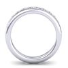 Image 3 : 1.33 ctw VS/SI Diamond Eternity Band Men's SIZE 10 14k White Gold - REF-127G6W