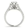 Image 3 : 1.79 ctw Certified VS/SI Diamond 2pc Wedding Set 14k White Gold - REF-313K6Y
