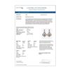 Image 4 : 5.13 ctw Intense Blue Diamond Earrings 18K Rose Gold - REF-469G6W