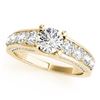Image 2 : 3.25 ctw Certified VS/SI Diamond 2pc Set Wedding 14k Yellow Gold - REF-582N3F