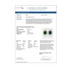 Image 4 : 16.12 ctw Emerald & Diamond Earrings 18K Rose Gold - REF-654H5R