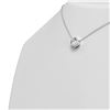 Image 2 : 2 ctw Cushion Diamond Necklace 18K White Gold - REF-871N4F
