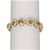 Image 1 : 29.75 ctw Canary Citrine & Diamond Bracelet 18K Yellow Gold - REF-851Y3X