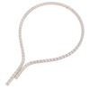 Image 3 : 40 ctw Certified SI Diamond Necklace 18K Rose Gold - REF-4350H2R