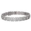 Image 1 : 12 ctw Diamond Designer Bracelet 18K White Gold - REF-840G2W
