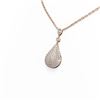 Image 2 : 5.67 ctw Diamond Necklace 18K Rose Gold - REF-433K6Y