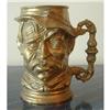 Image 1 : Old Brass Character Jug Tyrolean Style Man #1446177