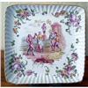 Image 1 : French Marseilles Veuve Perrin Square Plate 19C#1446180