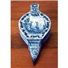 Delft Blue White Fig. Bellows Wall Pocket 19thC#1446181