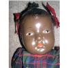 Black composition painted eye doll #1446408