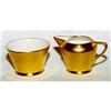 Pickard cream and sugar, gilt/gold covered #1446634