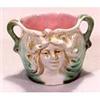 Majolica,  Art Noveau, cup with raised  face of#1446648