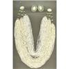 Image 1 : Set(s)Torsad Style Necklace & Ear Clips(Pale #1446719