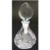 Floral Etch Pressed Glass Perfume Bottle #1447000