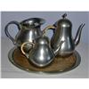 Image 1 : Royal Holland Pewter Pot and Pitcher Set Circa #1447107
