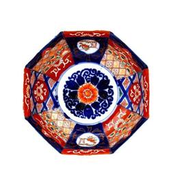 Old Japanese Imari Octagon Bowl #1447203