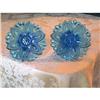 Image 1 : Glass Curtain Tiebacks Blue 2 #1447489
