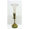 Image 1 : Vict. Glass/Marble/Brass EPERGNE  #1467609