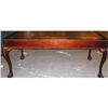 Image 1 : Mahogany Computer Desk  LibraryTable #1467966