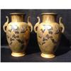 Image 1 : Antique pair of Japanese bronze vases with #1468111