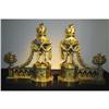 Image 1 : EMPIRE BRONZE ANDIRONS #1468525